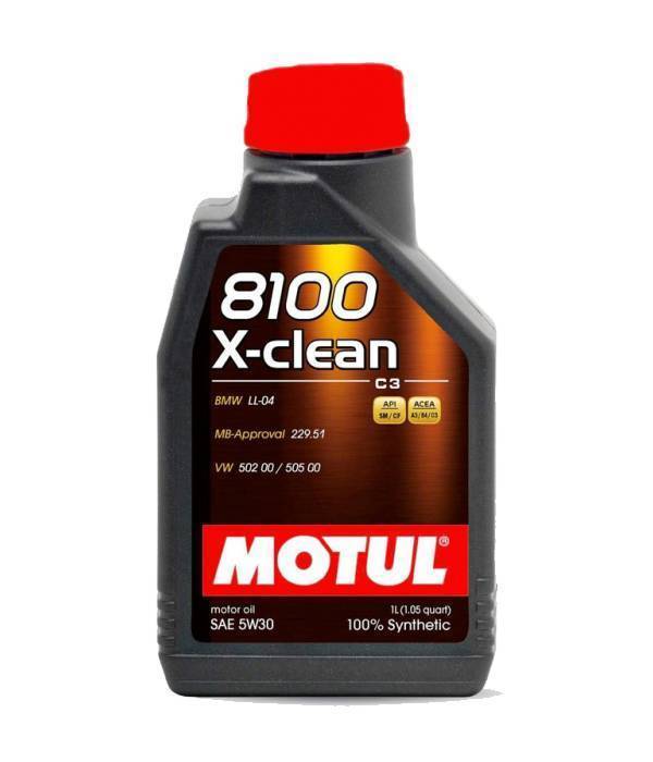 Motul 8100 x clean 5w 40