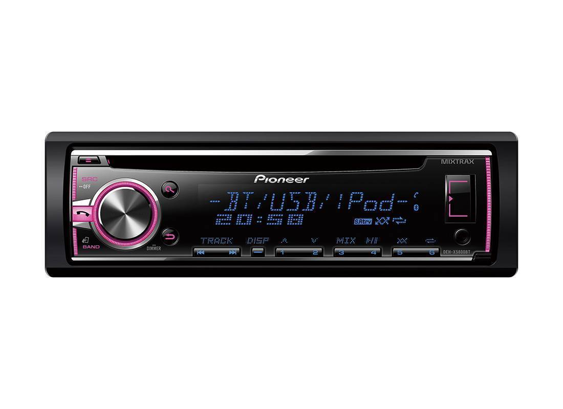 Автомагнитола Pioneer DEH-X5800BT (Черный) где купить в Хабаровске , отзывы  - SKU34781