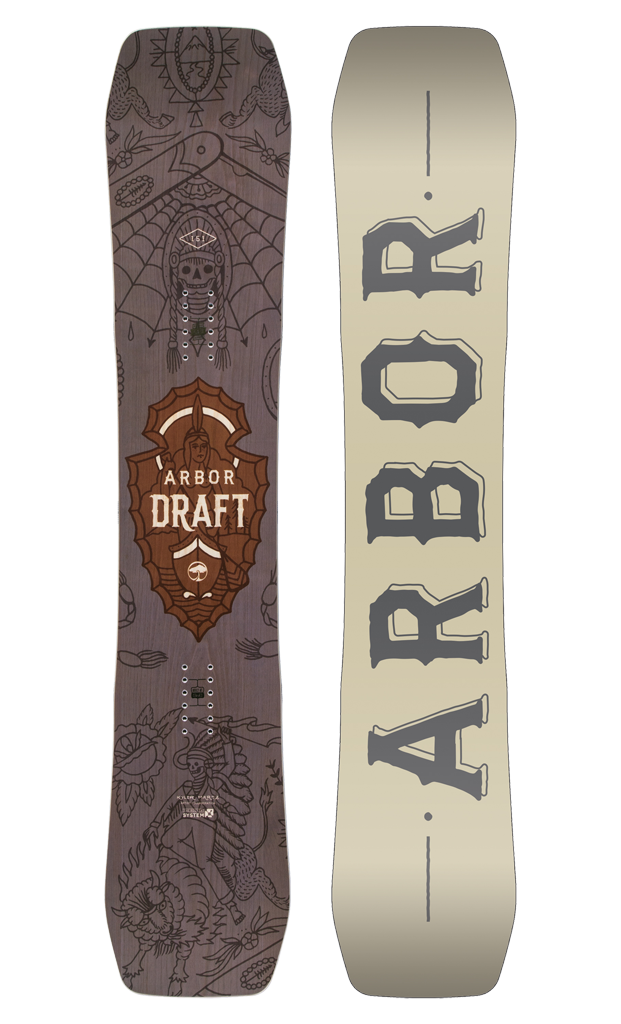 arbor draft snowboard 2021