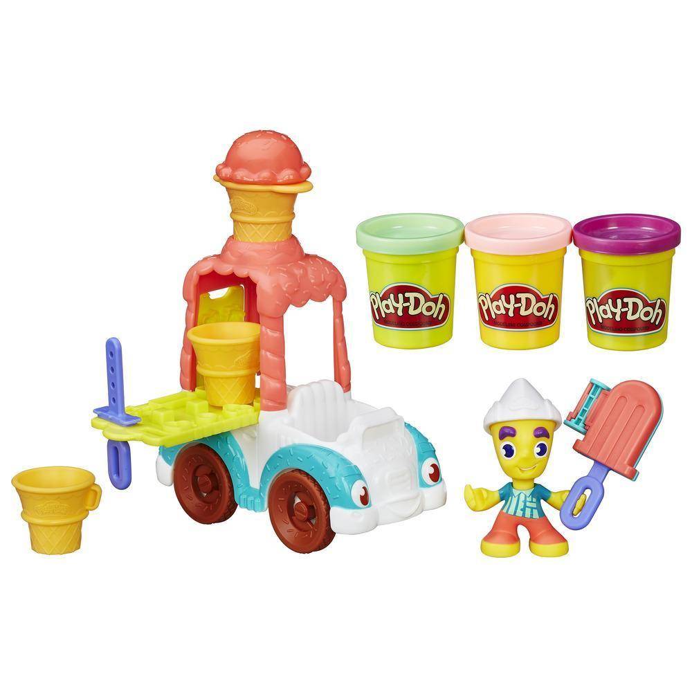 Play-Doh Грузовичок с мороженым (Разноцветный) (B3417) где купить в Старом  Осколе - SKU194411