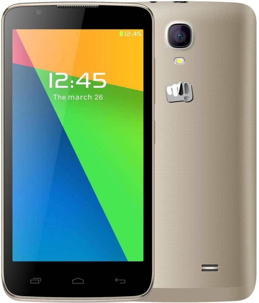 Micromax Bolt Q383 (шампань) (бежевый) где купить в Саратове, отзывы -  SKU668483