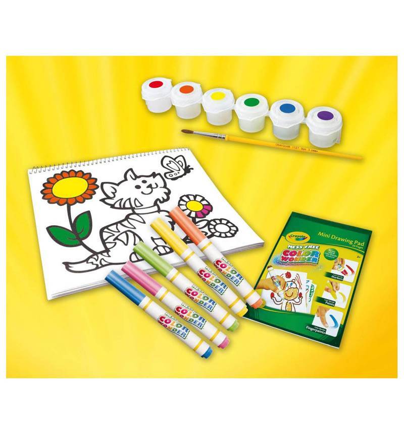 Crayola Раскраска с фломастерами Color Wonder 