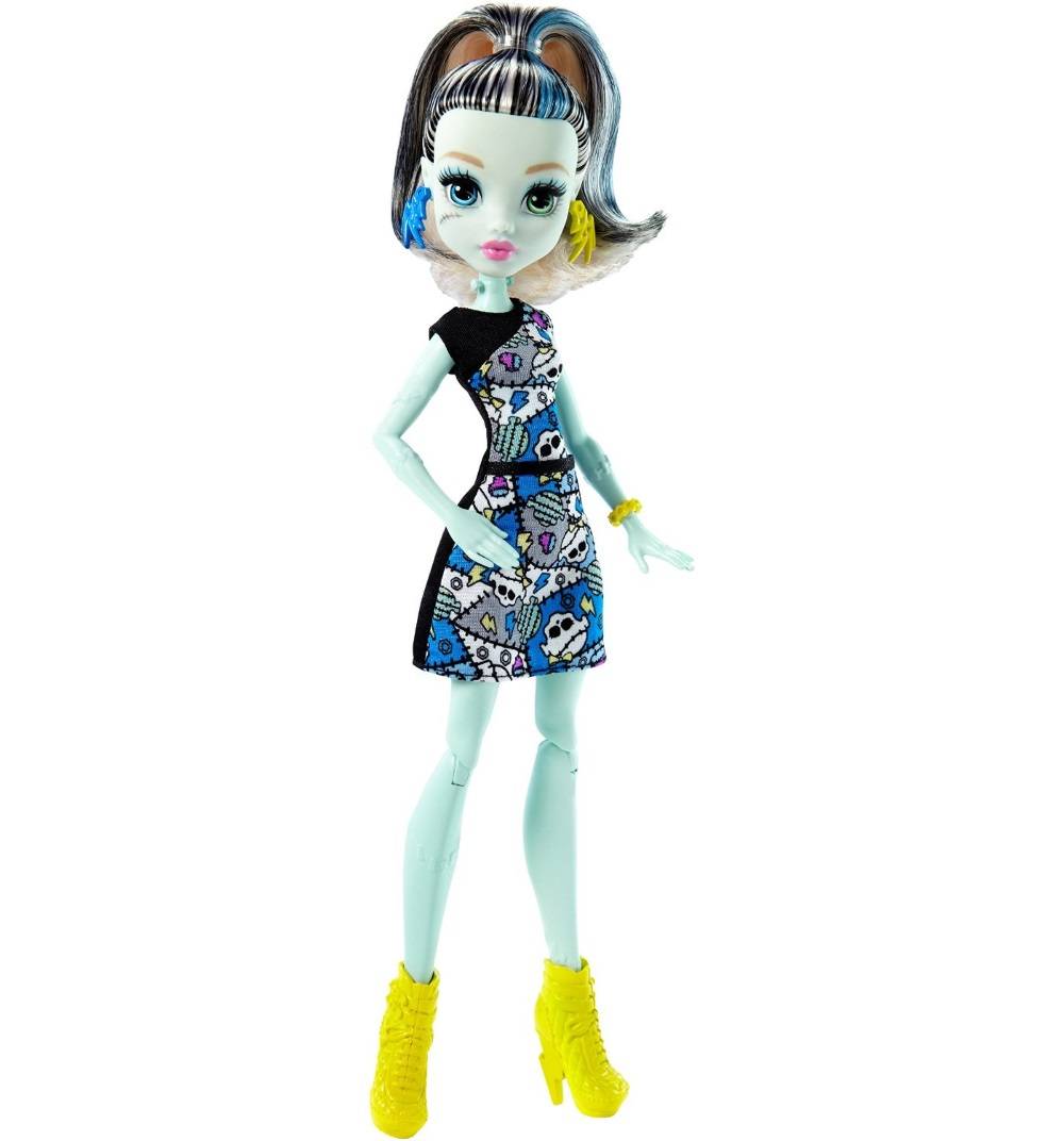 Кукла Monster High Фрэнки Штейн 27 см (DTD90/DMD46) для девочек где купить  в Сургуте - SKU1570465