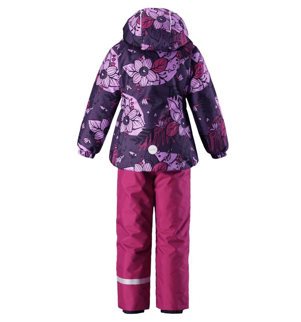 Комплект куртка/брюки Lassie by Reima цвет: красный/фиолетовый(723714-5781-098) для девочек купить в Старом Осколе и характеристики -SKU1587601