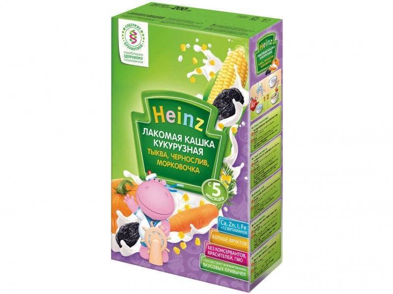 Каши heinz с черносливом