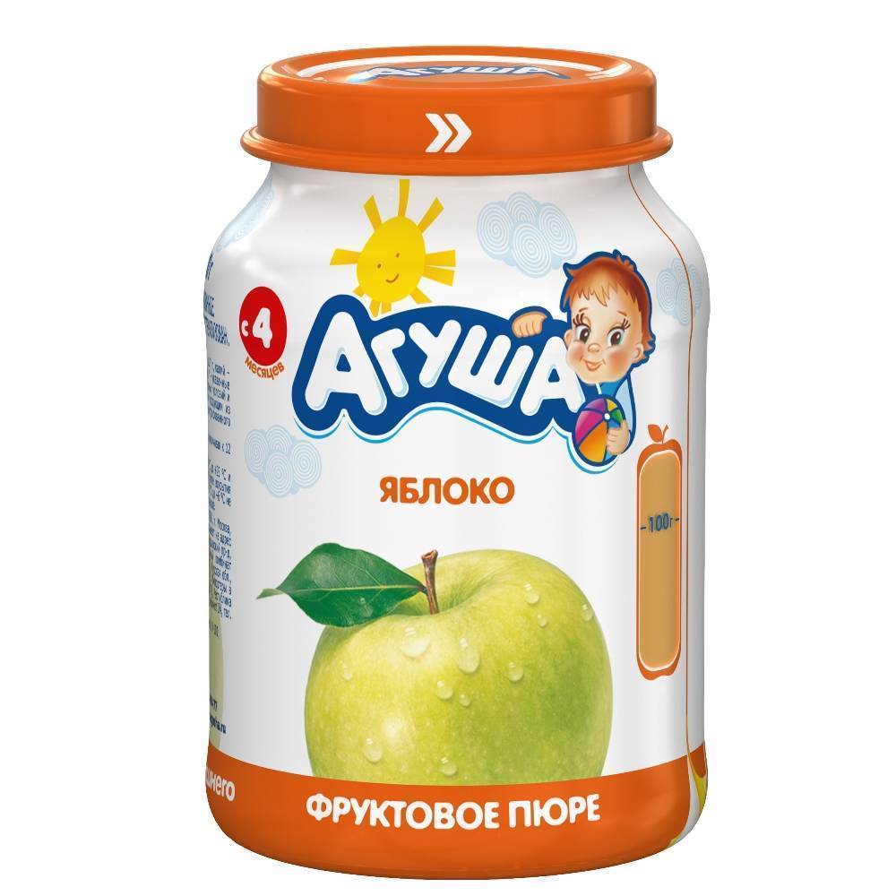 Агуша Яблоко Фото