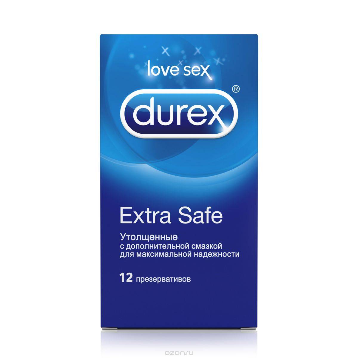 Презервативы Durex Extra safe утолщенные 12 шт (4172) где купить в Старом  Осколе - SKU2372555