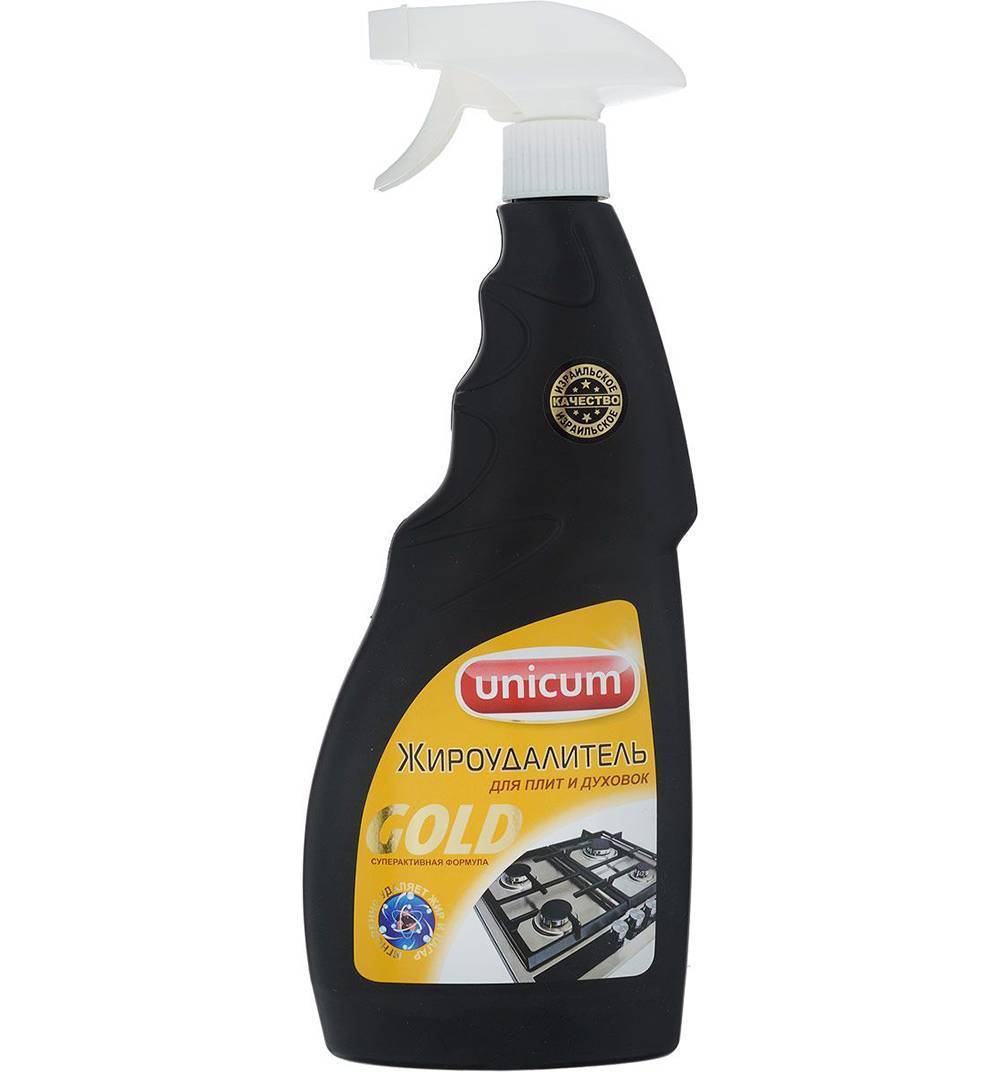 Очиститель для плиты. Жироудалитель Gold Unicum 750 мл. Unicum Gold средство для кухни 500мл жироудалитель. Средство для чистки плит Unicum Gold жироудалитель 750 мл. Уникум жироудалитель для плит.