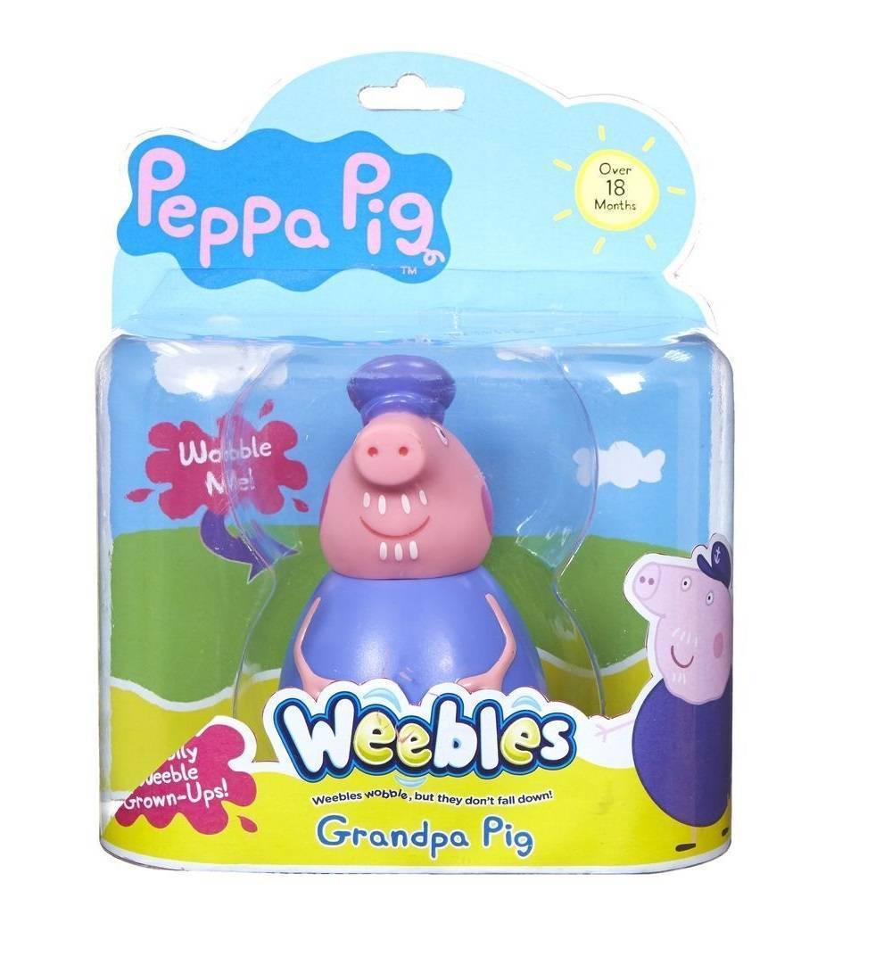 Фигурка-неваляшка Peppa Pig Дедушка Свин (28800) где купить в Старом Осколе  - SKU2427723