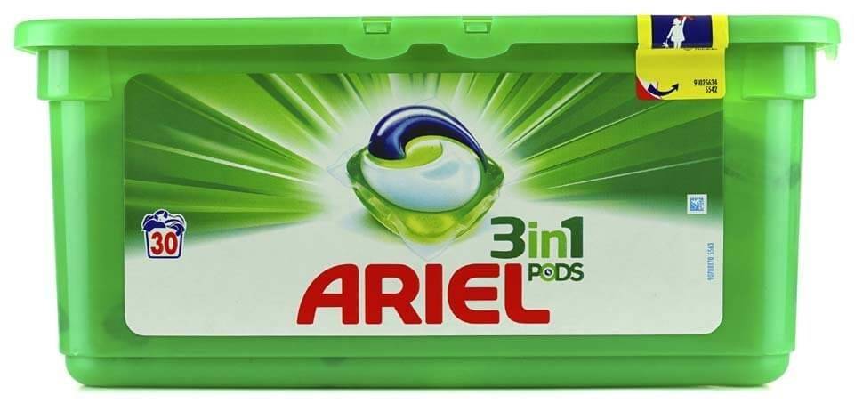 Капсулы ариель. Капсулы Ariel pods 3-в-1 Original. Ariel горный Родник 30шт pods. Капсулы Ариэль 30 шт. Порошок стиральный Ариель капсулы.