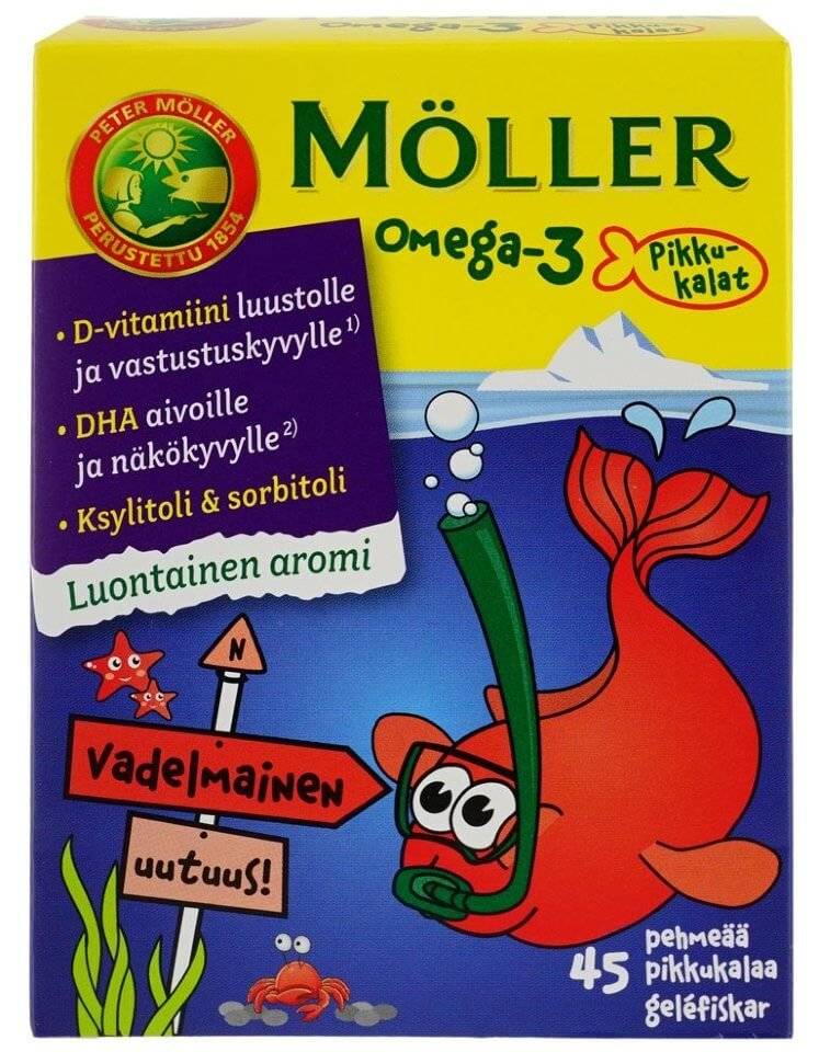 Moller Omega 3 Рыбки Купить В Спб