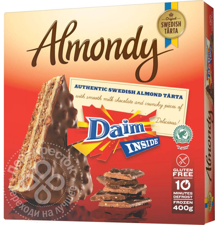 Миндальный торт daim