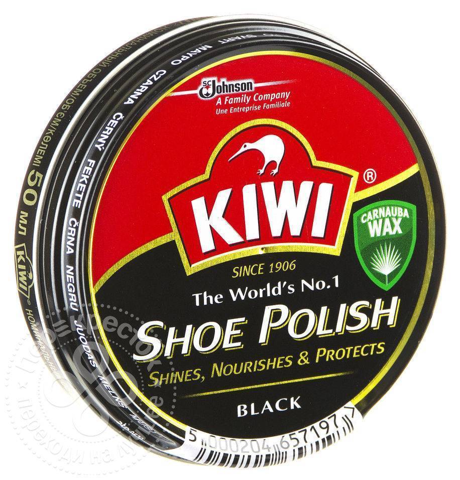 Жидкий крем-блеск 75мл ТМ KIWI SHINE & PROTECT черный