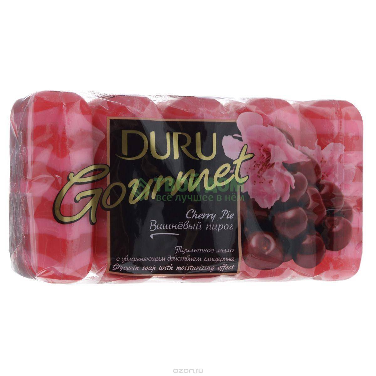 Duru gourmet вишневый пирог гель