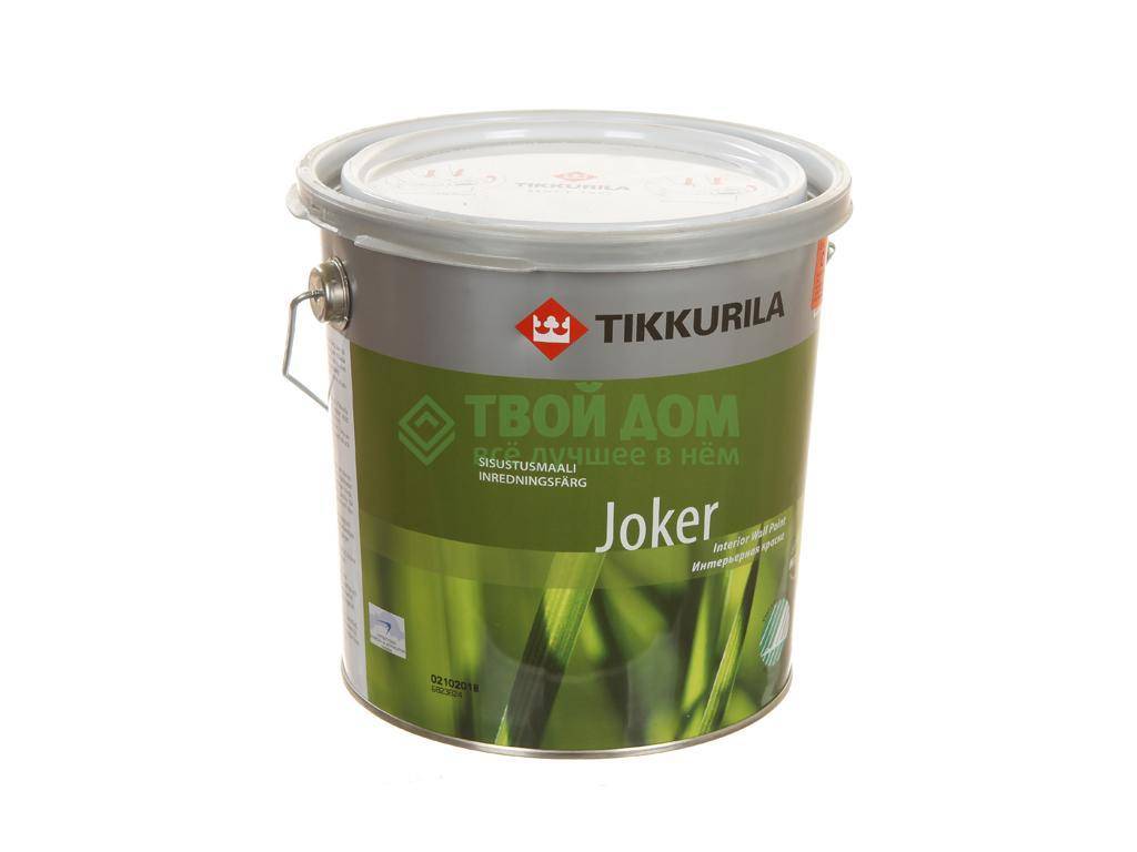 Tikkurila Joker 3 л. Краска Тиккурила Джокер. Tikkurila Joker старый. Тиккурила пробники Джокер.