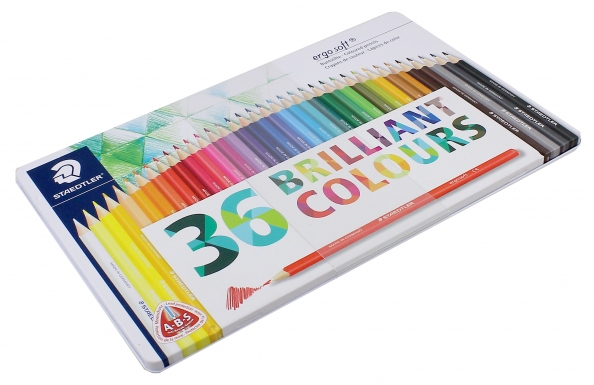 Пачка бумаги дороже набора карандашей на 36. Карандаши Staedtler 36. Карандаши Staedtler Ergosoft Aquarelle. Цветные карандаши 20 цветов набор. Карандаши цветные, 36 цветов.