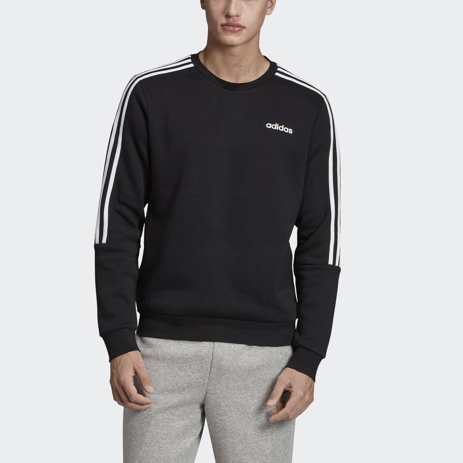 M crew. Джемпер Essentials 3-Stripes adidas. Адидас Essentials 3-Stripes Sweat. Adidas Sport Essentials 3-Stripes. Adidas 3-Stripes Crew Sweatshirt.