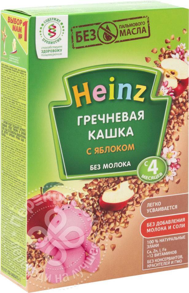 Гречневая каша heinz с омега 3 состав