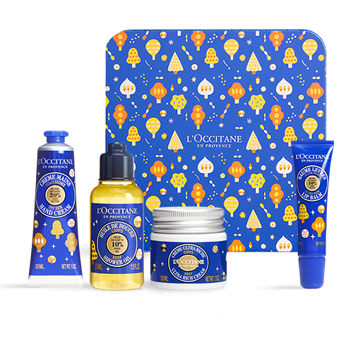 Набор карите. L'Occitane Karite набор. Лимитированная коллекция карите l'Occitane. Loccitane лимитированная коллекция. Новогодний набор l'Occitane.