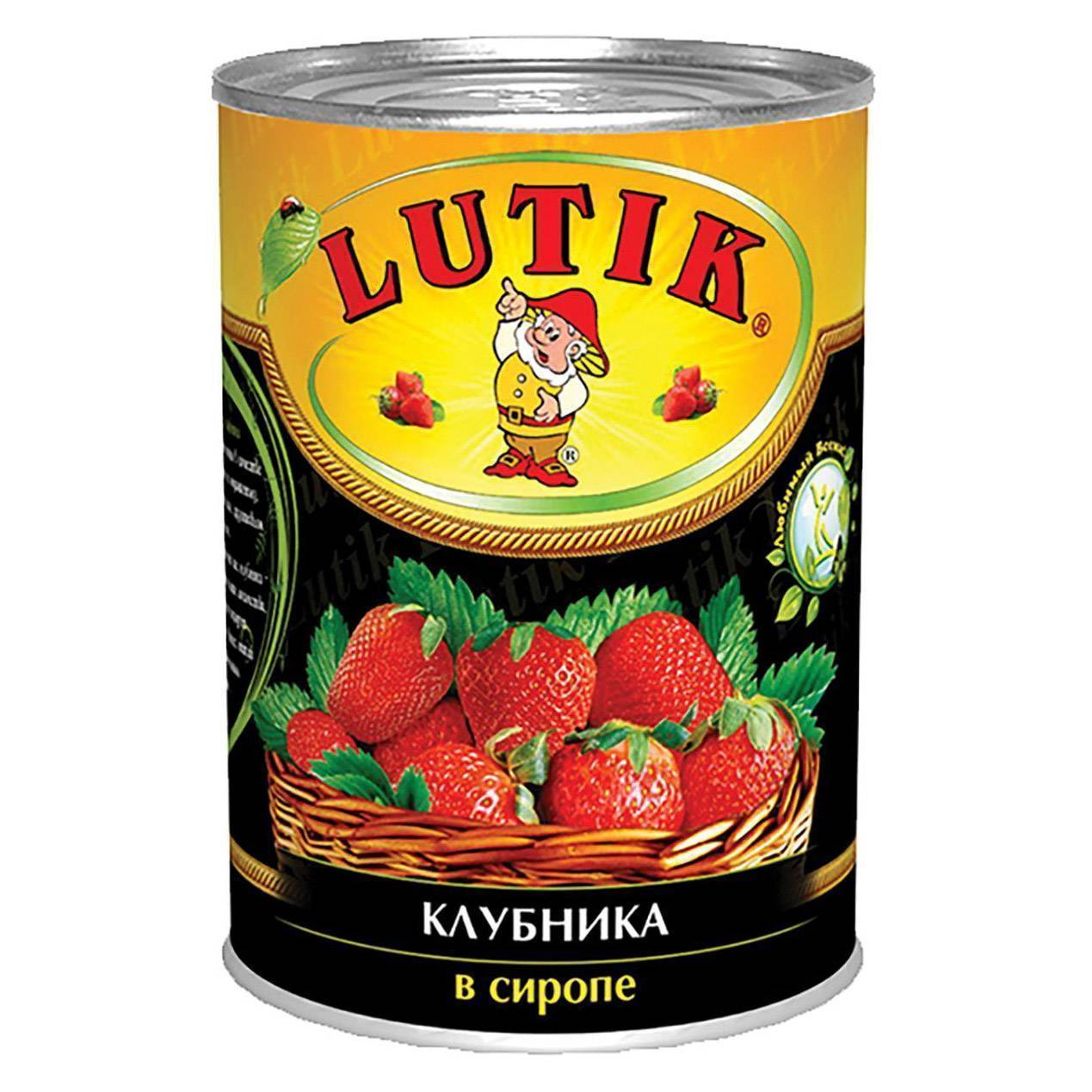 Клубника lutik в сиропе 425 мл