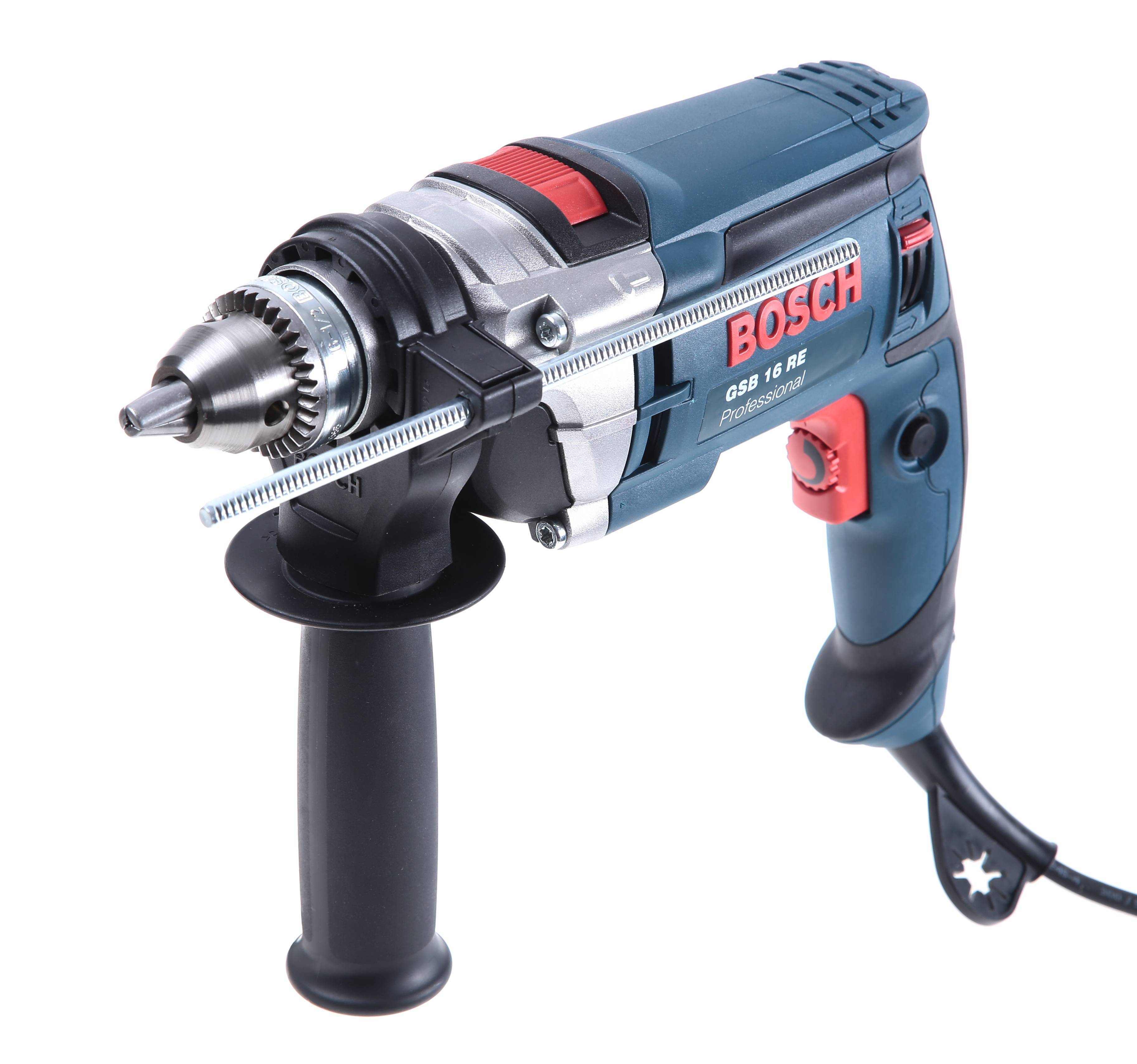 Bosch Gsb 16 re (600) (Синий) (060114E600) где купить в Старом Осколе,  отзывы - SKU326446