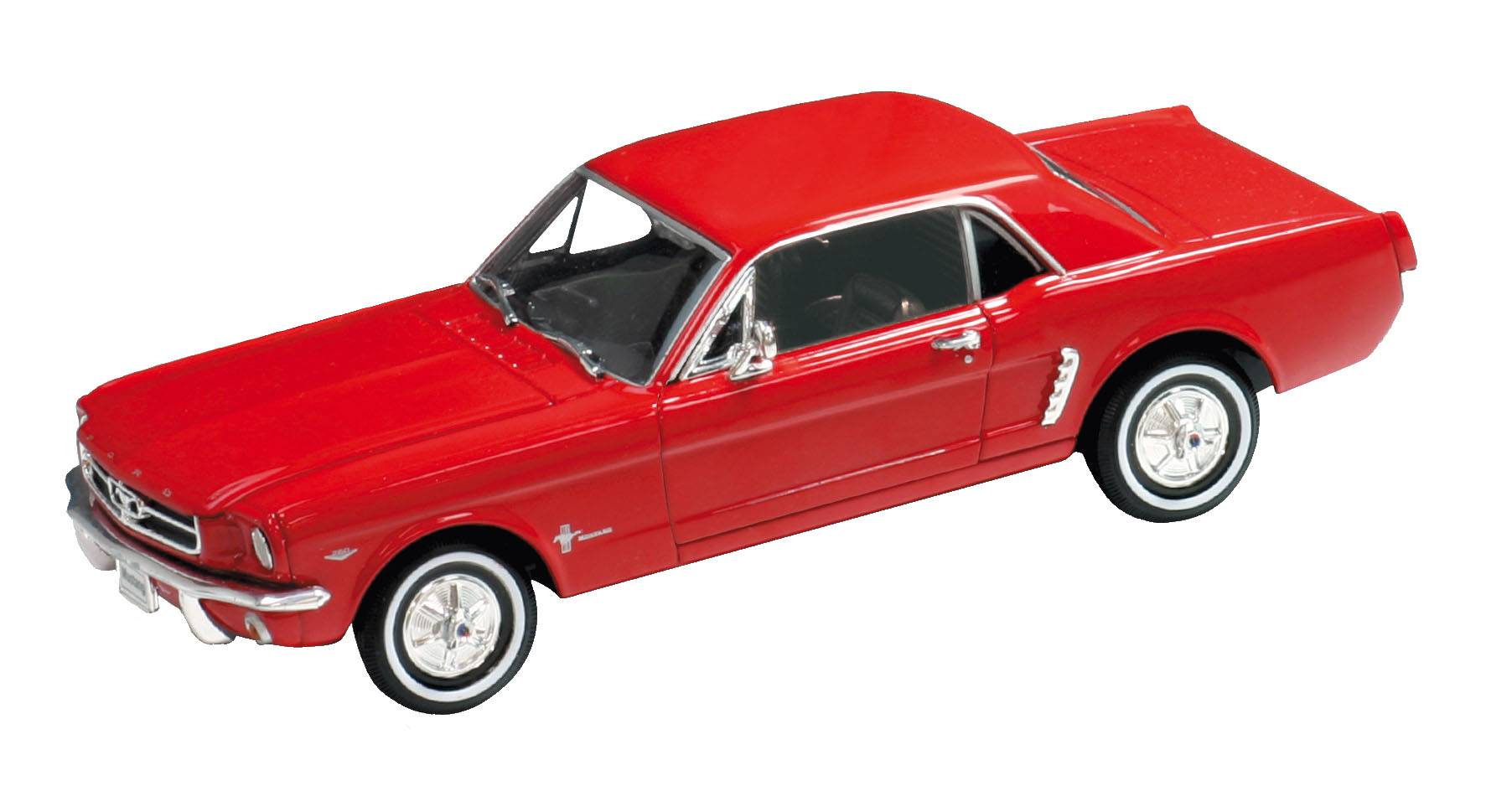 Welly Ford Mustang 1964 1:24 (22451) (Красный) где купить в Сургуте -  SKU73195