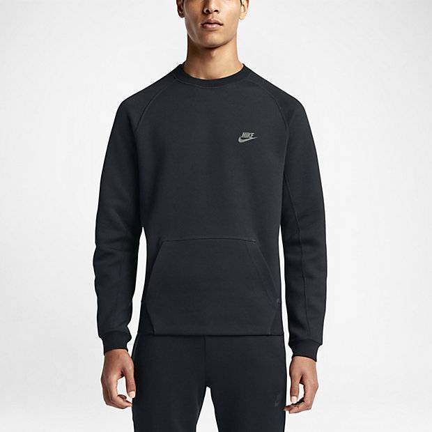 Nike crew. Свитшот найк Crew Fleece. Толстовка мужская найк Tech Fleece черная. Nike Tech Fleece свитшот. Кофта Nike Tech Fleece.