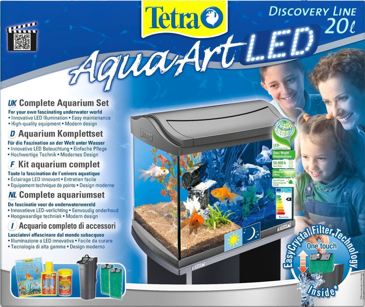 Аквариум Tetra AQUAART led 20л