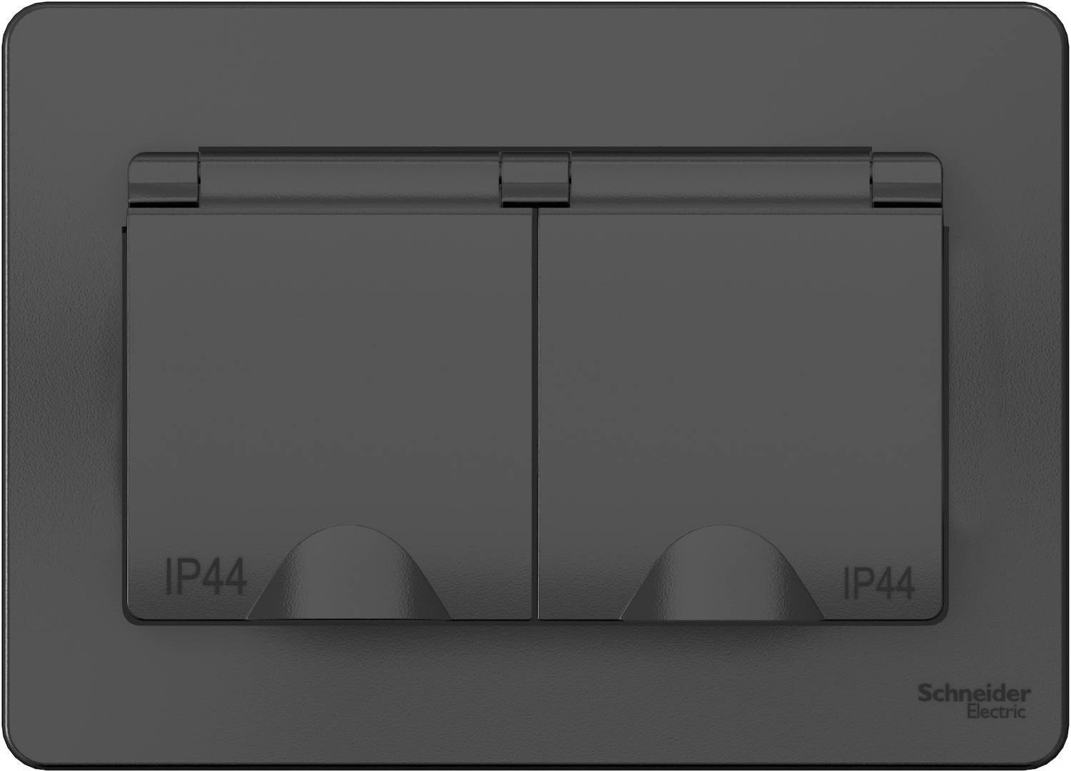 Розетка ip44 скрытой установки шнайдер