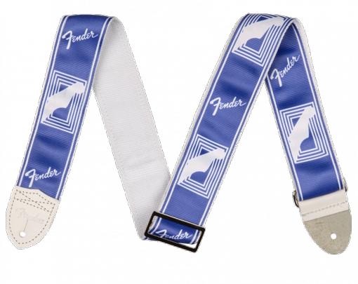 blue fender guitar strap