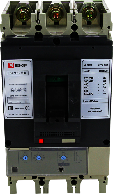 Автоматический выключатель 400а 3р. Автомат EKF mccb99-400-315. Ва-99c (Compact NS) 400/400а 3p 45ка EKF proxima. Mccb99-400-400. Ва99 400/315а 3p 35ка EKF.