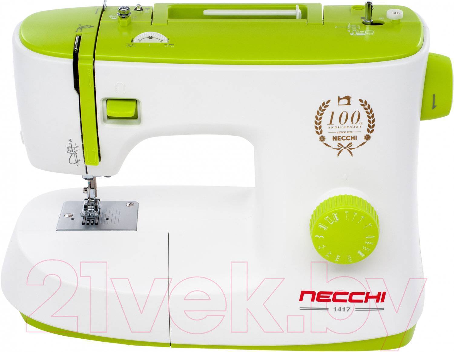 Necchi 1417 (белый; зеленый) где купить в Старом Осколе - SKU5114930