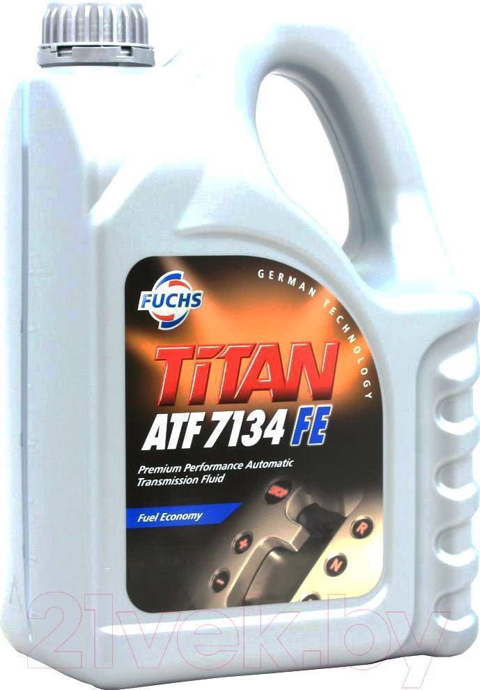 Atf 7134. Fuchs Titan ATF 7134 Fe 4 л. Titan ATF 4000. Titan жидкость для АКПП ATF 7134 Fe 5литров артикул. АТФ Титан 5л.