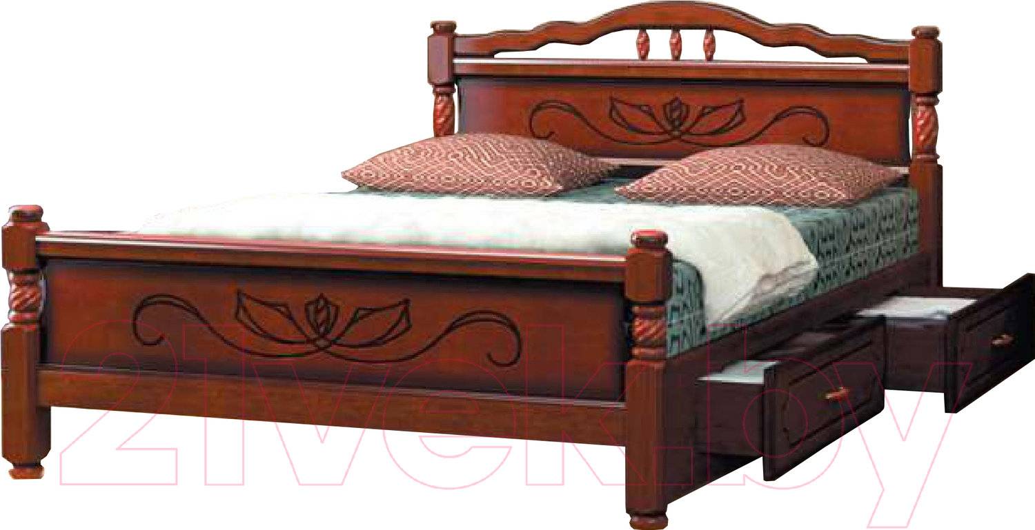 Карина 5 кровать Браво мебель