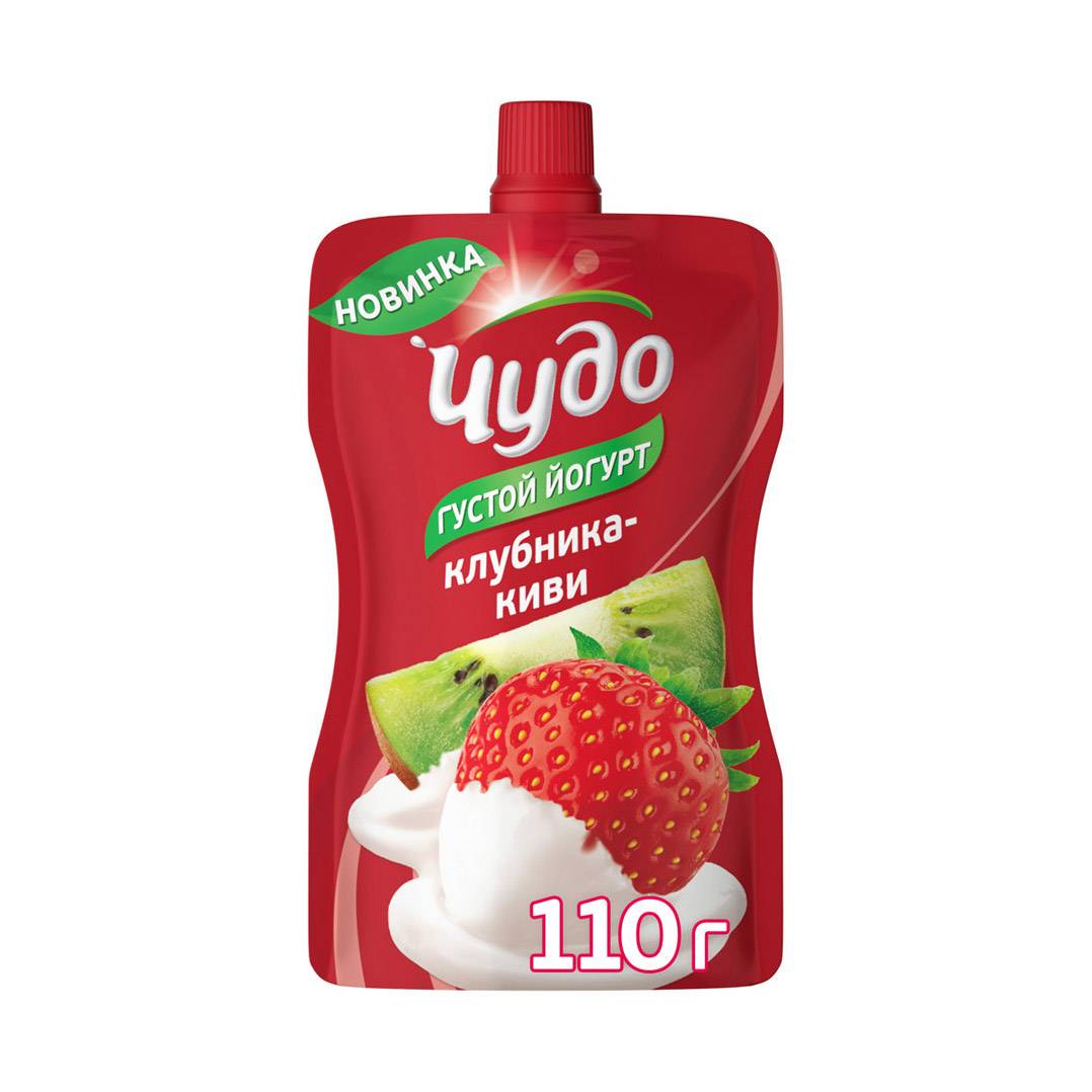 Чудо йогурт клубника