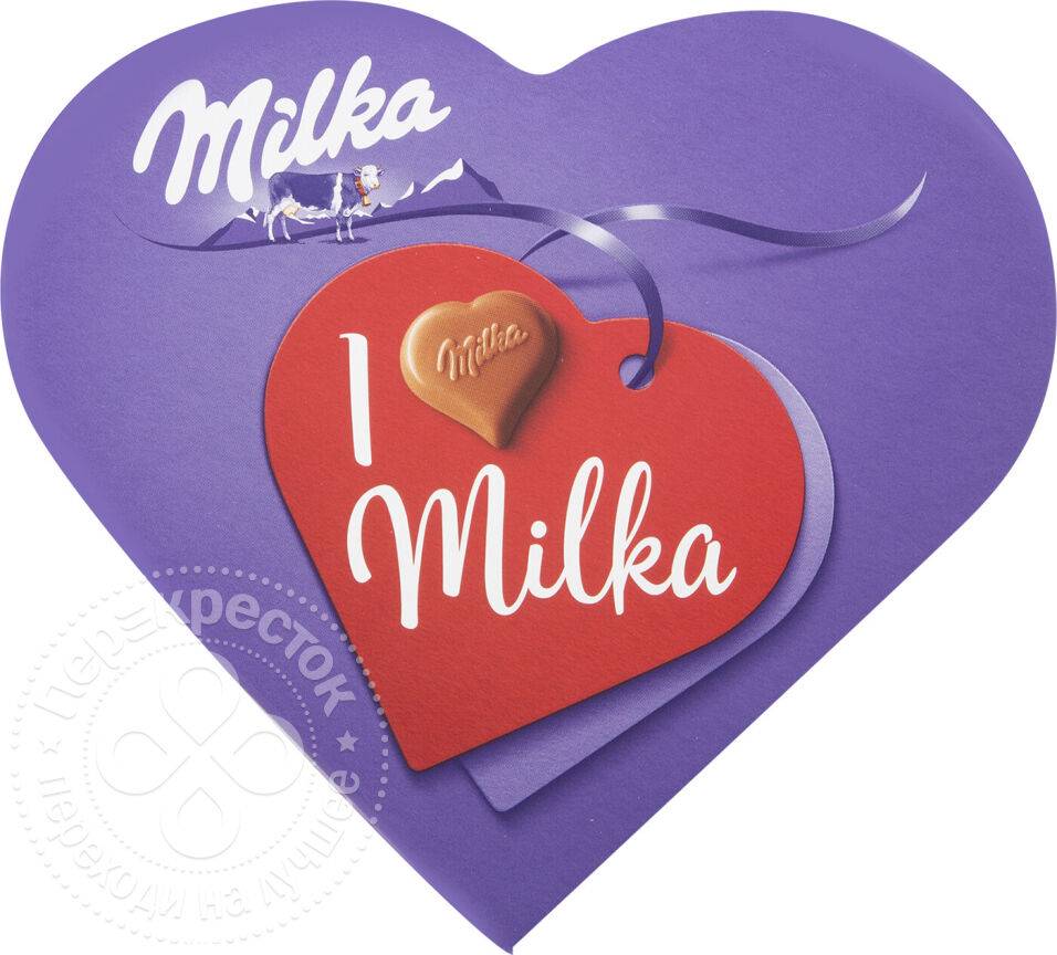 Конфеты шоколадные Milka i Love, 44 г