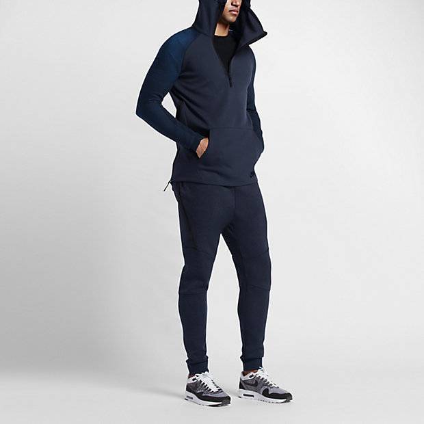 Nike Tech Fleece костюм тёмно синяя