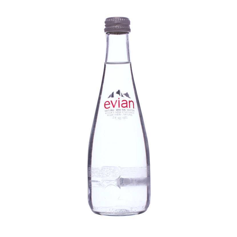 Вода негазированная стекло. Вода Эвиан 0.75. Evian 0.33 стекло. Evian вода 0.33 в бутылочка. Вода минеральная Evian / Эвиан негазированная стекло 0.33 л (20 штук).