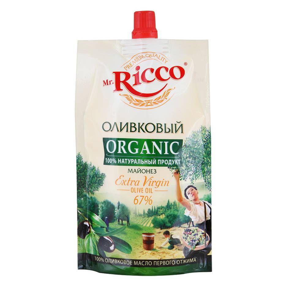 Майонез на оливковом масле. Майонез Mr.Ricco Organic 67%. Майонез Mr.Ricco оливковый 67%. Майонез "Mr.Ricco" 67% 400мл. Майонез Мистер Рикко оливковый Органик 67% 400мл дой-пак.