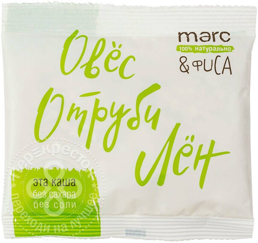 Т фиса. Каши Marc&Фиса. ФИС-М. Marc & Фиса каша овсяная овёс, отруби и лён.