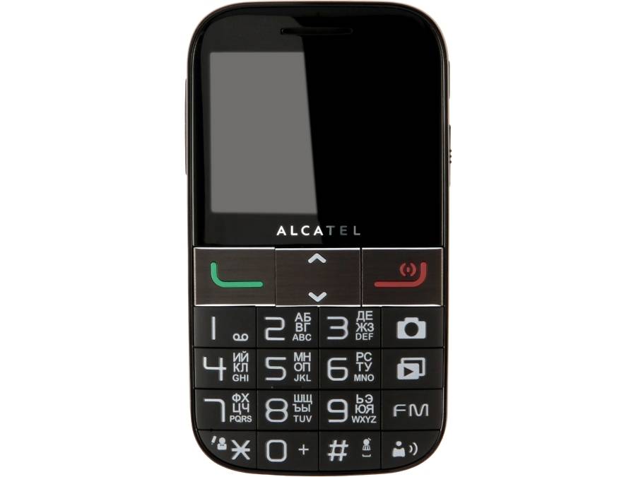 Alcatel one touch фото кнопочного телефона