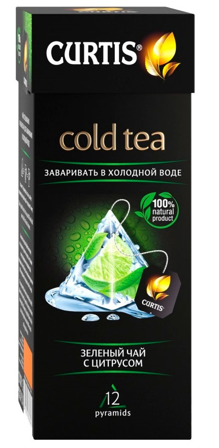 Cold tea. Чай Curtis "Cold Tea. Зеленый чай. Клубника, лайм, мята.", 12 пирамидок. Чай Кертис в пирамидках. Чай Curtis Cold Tea. Curtis Cold Tea цитрус.