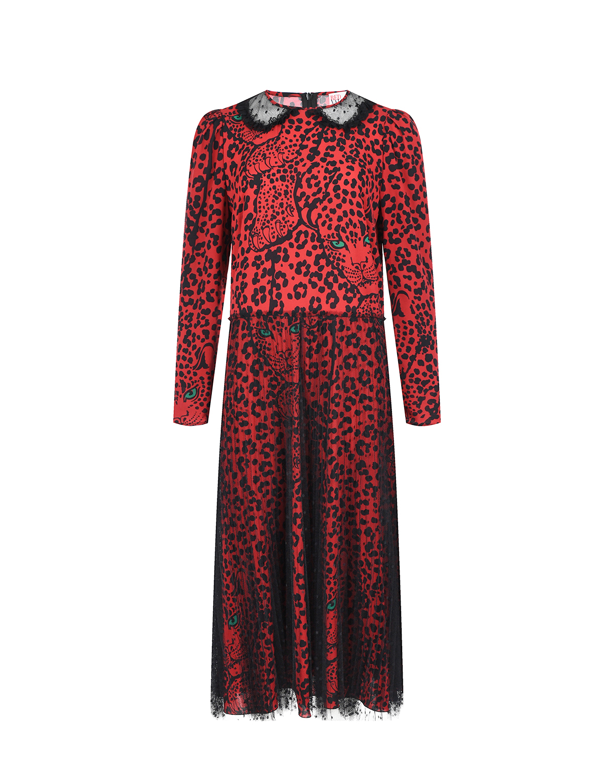 Красное Платье С Леопардовым Принтом