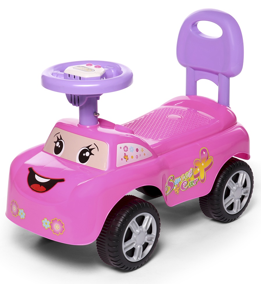 Каталка детская Baby Care Dreamcar розовая (розовый) (618Aроз) где купить в  Екатеринбурге - SKU6350131