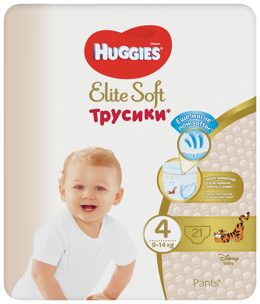 Подгузники хаггис софт 4. Huggies Elite Soft 4. Huggies Elite Soft 4 подгузники. Подгузники-трусики Huggies Elite Soft 4, 9-14кг, 21шт. Хаггис Элит софт 4 трусики.