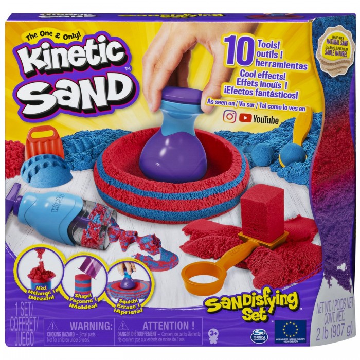 Кинетический песок: играем дома и в детском саду круглый год