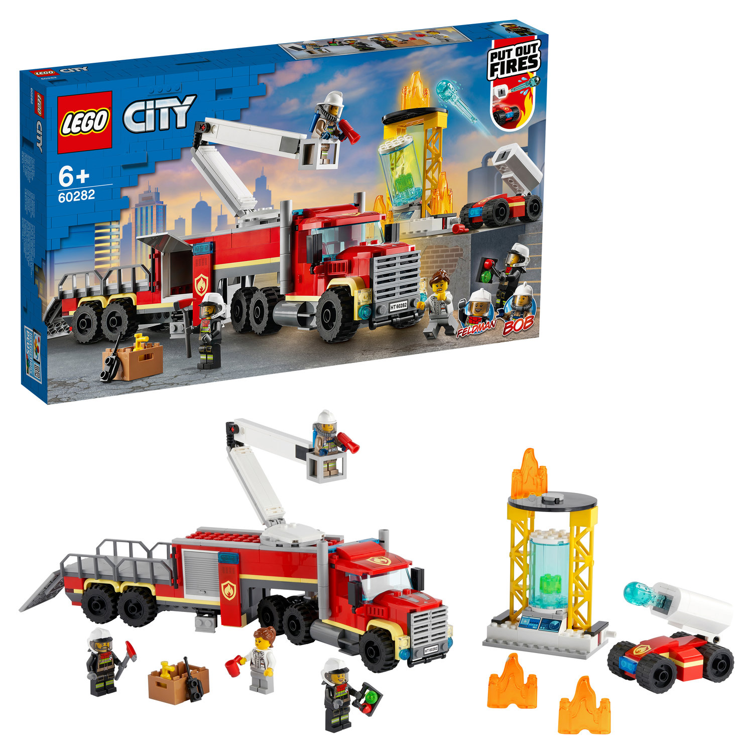 Конструктор LEGO City 60282 Команда пожарных где купить в Старом Осколе -  SKU7057633