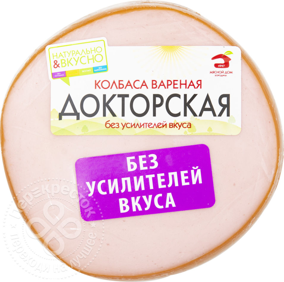 Колб Мясной дом Бородина Докторская вареная 400г где купить в  Екатеринбурге, отзывы - SKU7073842