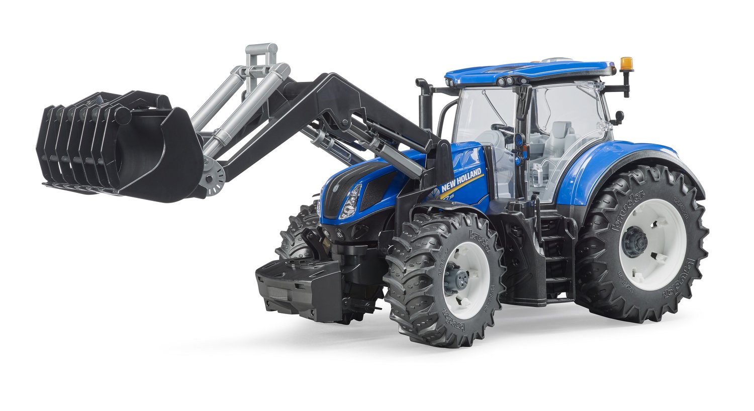 Bruder Трактор New Holland T7.315 с погрузчиком (разноцветный) (синий;  черный) где купить в Старом Осколе - SKU7568657