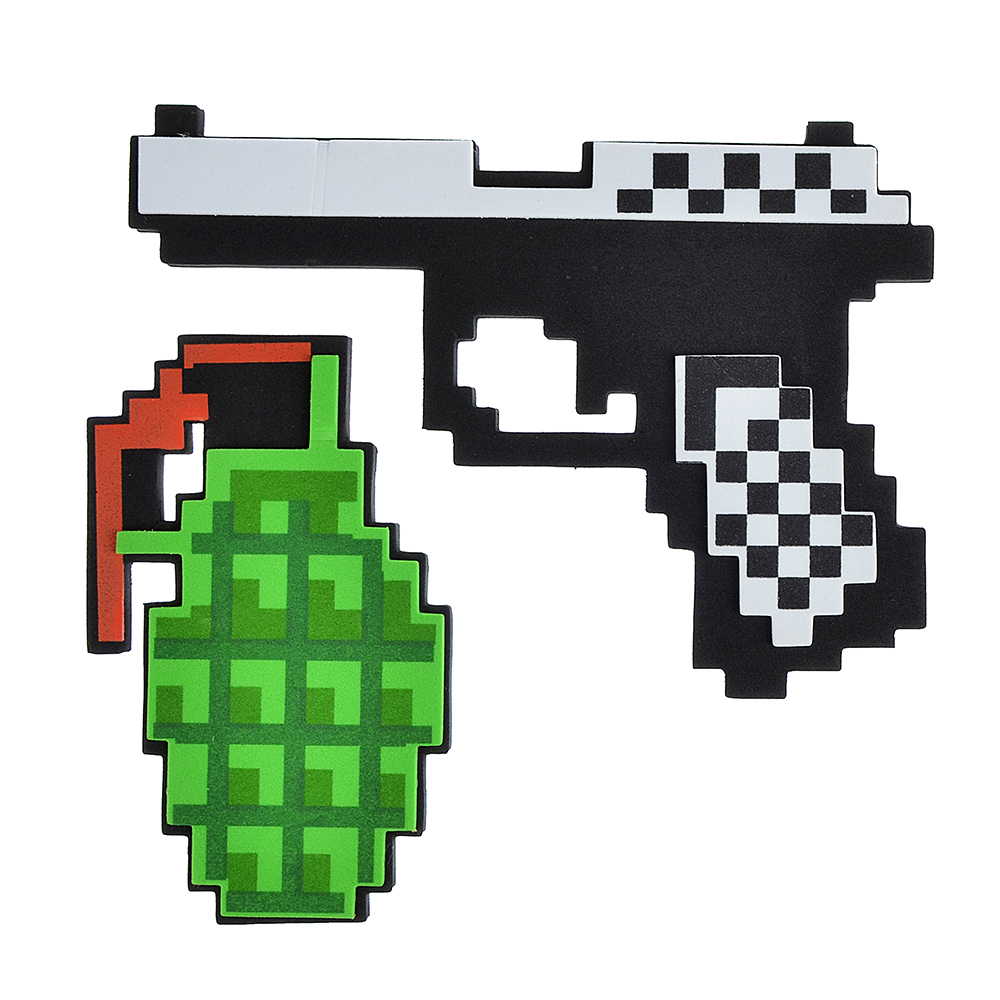 Игры пистолеты майнкрафт. Пиксельный револьвер.